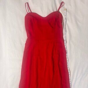 A&F Camille Dress Red NWT